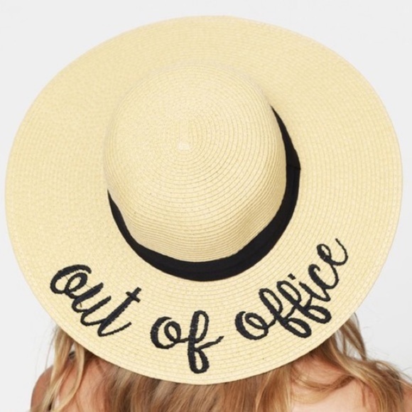 Accessories - Out of office wide brim sun hat